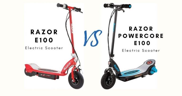 Razor E100 vs. Power Core E100 Electric Scooter: Which One Is Better?
