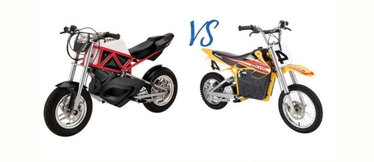 Razor RSF650 vs. MX650 Mini Electric Bike Comparison