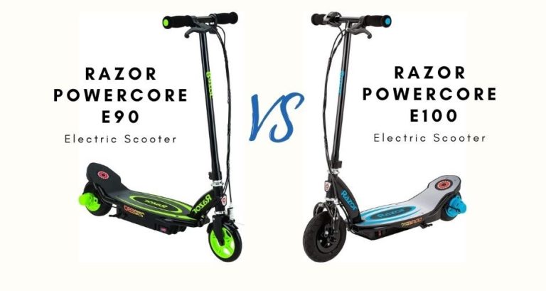 Razor Power core E90 vs. Power core E100 Electric Scooter [A Detailed Comparison]