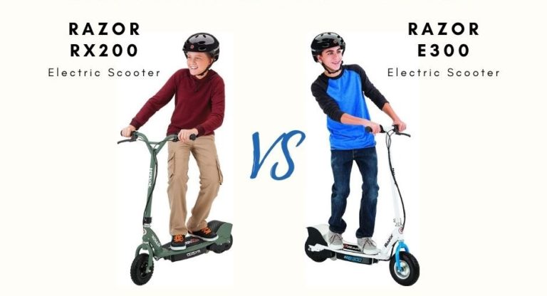 Razor RX200 vs E300 Electric Scooter: Know the Difference