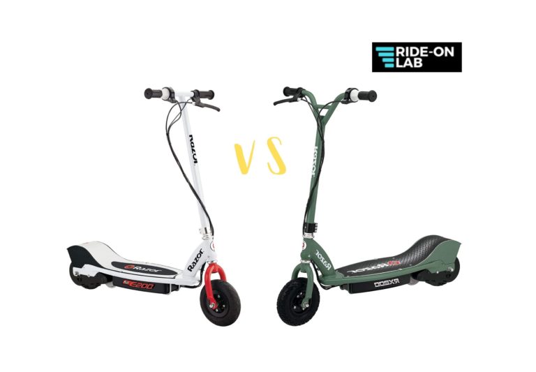 Razor RX200 vs E200 Electric Scooter: What’s the Difference?