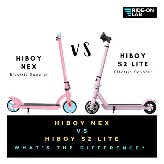 Hiboy Nex vs S2 lite Cover