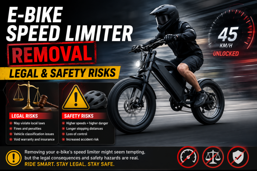 E-Bike Speed Limiter Removal